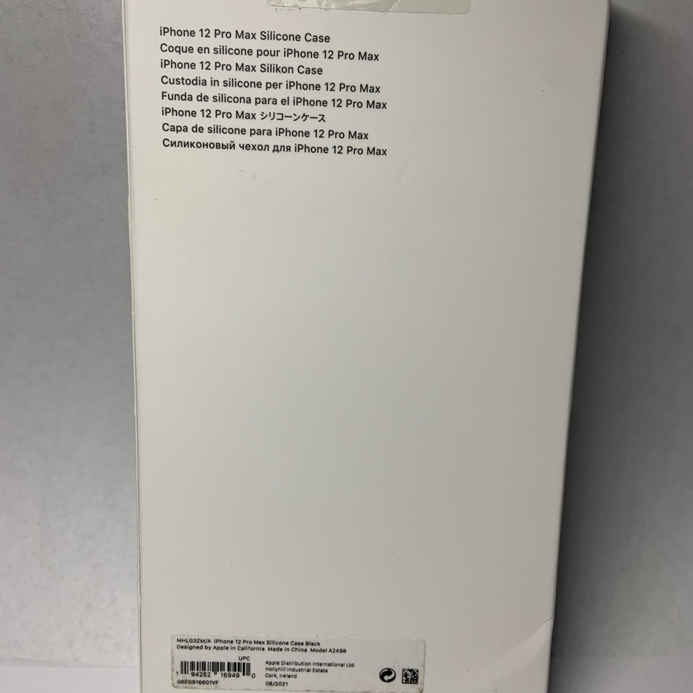 Apple IPhone 12 Pro Max silicone case - Picture 3 of 5